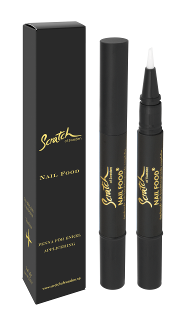 Scratch Nail Food Pen Brush &amp; Go