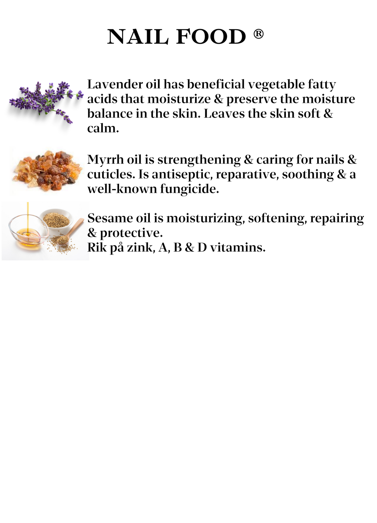 Scratch Nail Food